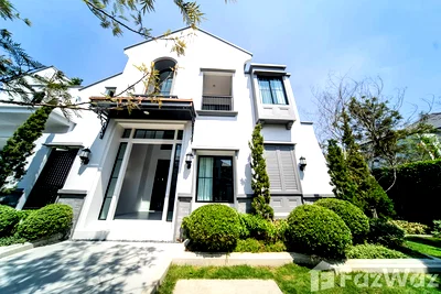 Houses for rent Bangkok : Luxury Corner House for Sale / Rent at NANTAWAN Rama 9 – Kru 6415062