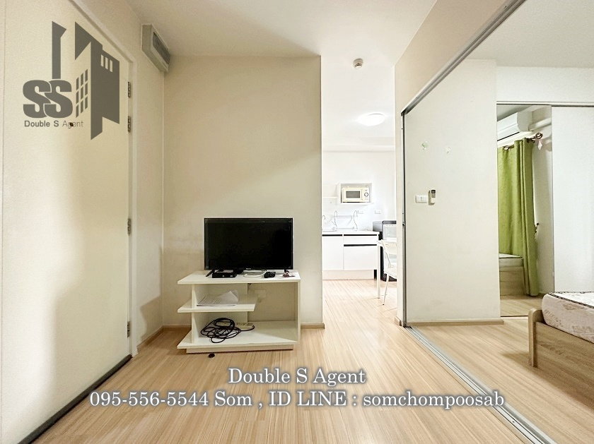 รูป SS 299 #ให้เช่าพลัมคอนโดบางใหญ่สเตชั่น #ให้เช่าพลัมคอนโดตรงคลองถนน ขนาด 23 ตร.ม ตึก F ชั้น 2 #ให้เช่าคอนโดใกล้รถไฟฟ้า - รูปที่ 2/11