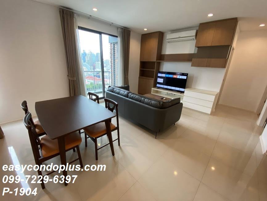 รูป P-1904 ห้องชั้นสูง • Villa Asoke • ใกล้ MRT เพชรบุรี 43,000 บาท | Line Id: @easycondoplus | 099-229-6397 - รูปที่ 4/15