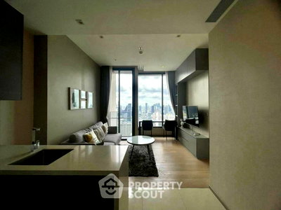Condos for rent : High-Floor 1-BR 42 Sqm The Esse Asoke near MRT Sukhumvit (ID 2416937)