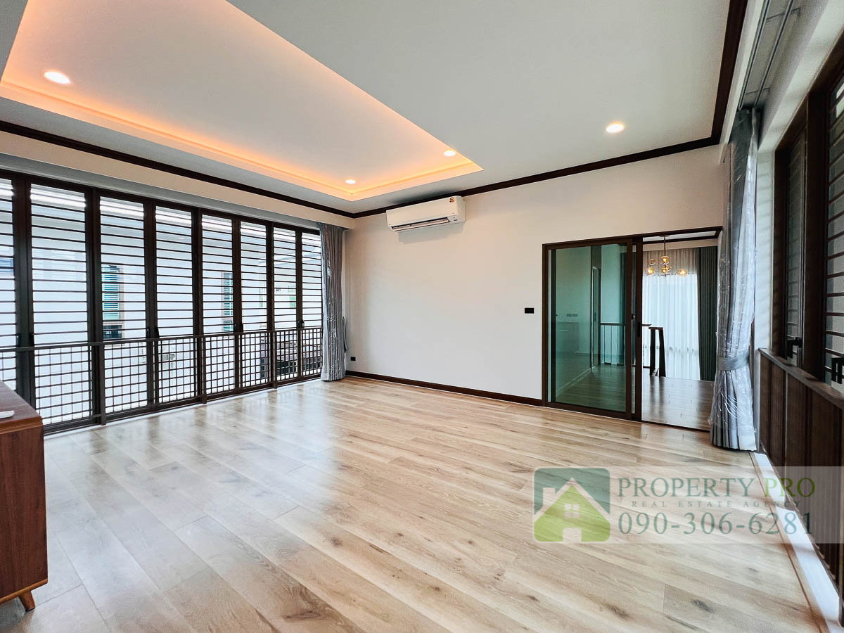 รูป ขาย บ้าน บุราสิริ กรุงเทพกรีฑา บ้านเดี่ยว 4 ห้องนอน 77 ตรว 330 ตรม บ้านใหม่ เฟอร์นิเจอร์ครบ มีห้องแม่บ้าน ใกล้ รามคำแหง พระราม 9 ลาดพร้าว : MF26S-004 - รูปที่ 13/40