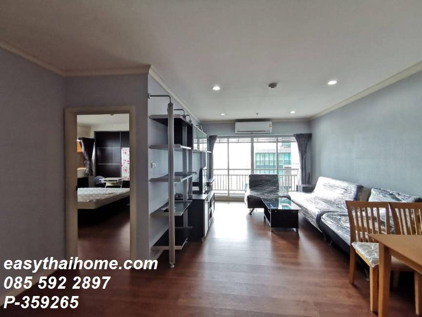 รูป P-359265 — ขายพร้อมผู้เช่าคอนโด ชั้น 16 Grand Park View Asoke ห้องใหญ่ 2 นอน วิวโรงเรียนวัฒนา ใกล้ MRT เพชรบุรี 085-592-2897 Line: @easythaihome - รูปที่ 7/10