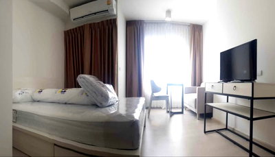 Condos for rent MRT Tao Poon : S97 Condo for rent: Chapter One Shine Bangpo, river view, ready to move in.