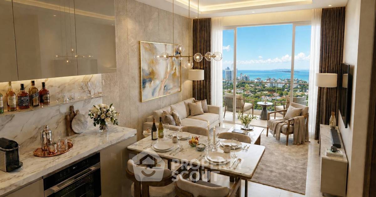 รูป คอนโด 2 ห้องนอน ขาย ที่ Love It WongAmat Beach Pattaya | ชั้น 22 (ID 2952640) - รูปที่ 3/15