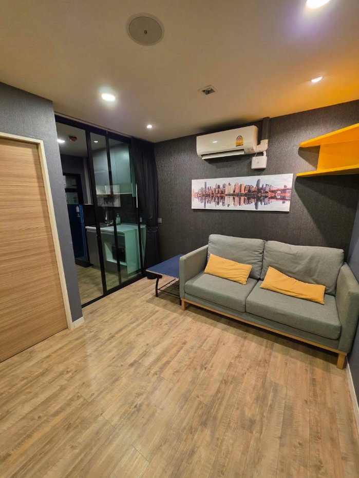 รูป คอนโด H2 GLO  รามอินทรา 21 ชั้น 7 แบบ 1 Bed  1 ห้องนอน 1 ห้องน้ำ (ครัวแยก) ขนาด 28.91 ตร.ม. แต่งสวย เฟอร์นิเจอร์และเครื่องใช้ไฟฟ้าครบ  - รูปที่ 2/9