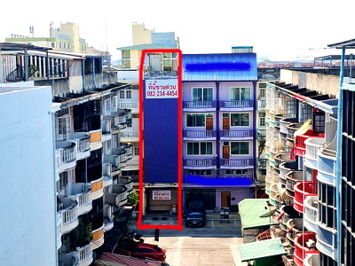 Shophouses for sale Bangkok : 5-Story Commercial Building for Sale – Saphan Mai, Bangkok. Only 50 Meters from BTS Sai Yud Station 