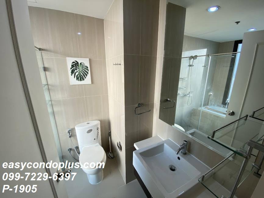 รูป P-1905 ห้องชั้นสูงวิวเมือง • Villa Asoke • ใกล้ MRT เพชรบุรี 43,000 บาท | Line Id: @easycondoplus | 099-229-6397 - รูปที่ 13/13