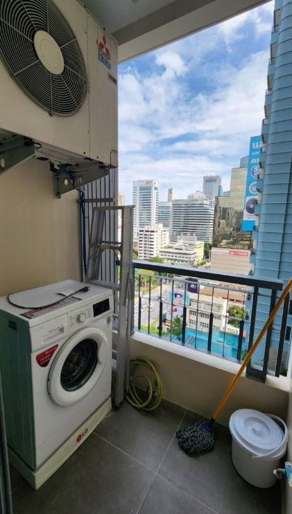 รูป ✨ ให้เช่า คอนโด Q Asoke 1 นอน 30 ตรม ชั้น 14 ใกล้MRTเพชรบุรี 22000 บาท 🏡💖 - รูปที่ 5/8