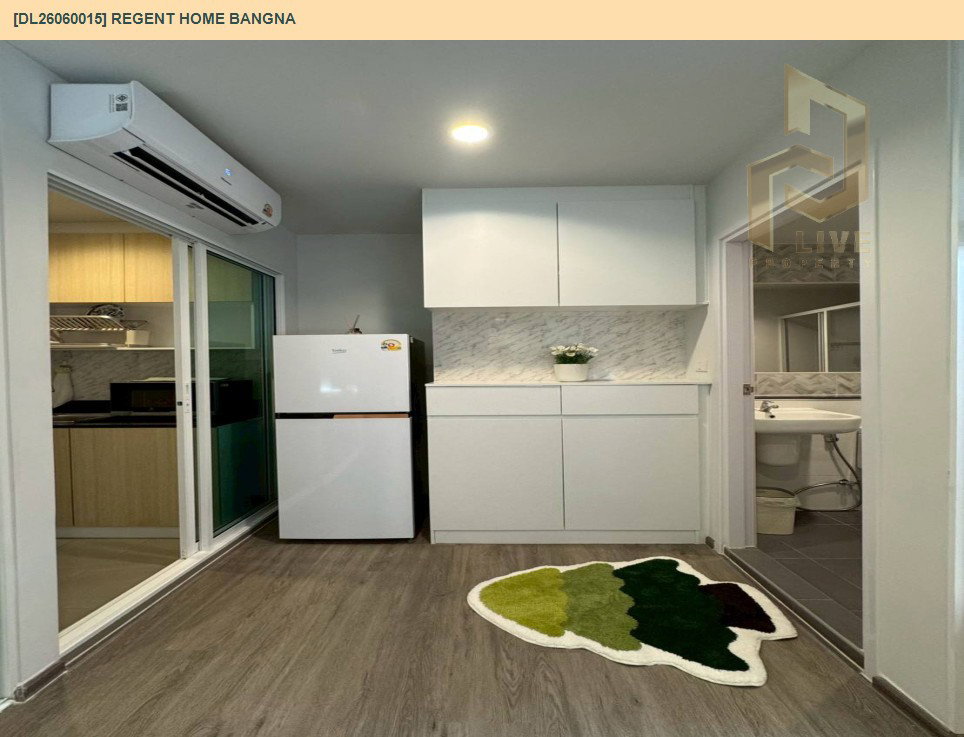 รูป DL26060015 ให้เช่าคอนโด รีเจ้นท์ โฮม บางนา (Regent home bangna) ใกล้ BTS บางนา พร้อมเข้าอยู่ โทรด่วน 0638692663 LineID @138fpvll - รูปที่ 3/6