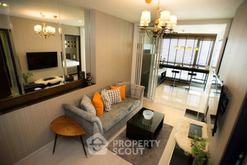 18th-Floor 1-BR At Rhythm Sukhumvit 44/1, 70m to BTS Phra Khanong (ID 1539191)