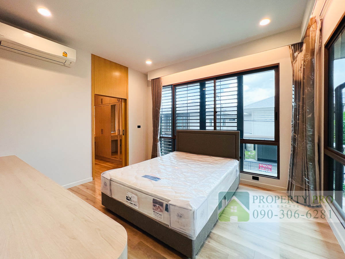 รูป ขาย บ้าน บุราสิริ กรุงเทพกรีฑา บ้านเดี่ยว 4 ห้องนอน 77 ตรว 330 ตรม บ้านใหม่ เฟอร์นิเจอร์ครบ มีห้องแม่บ้าน ใกล้ รามคำแหง พระราม 9 ลาดพร้าว : MF26S-004 - รูปที่ 23/40