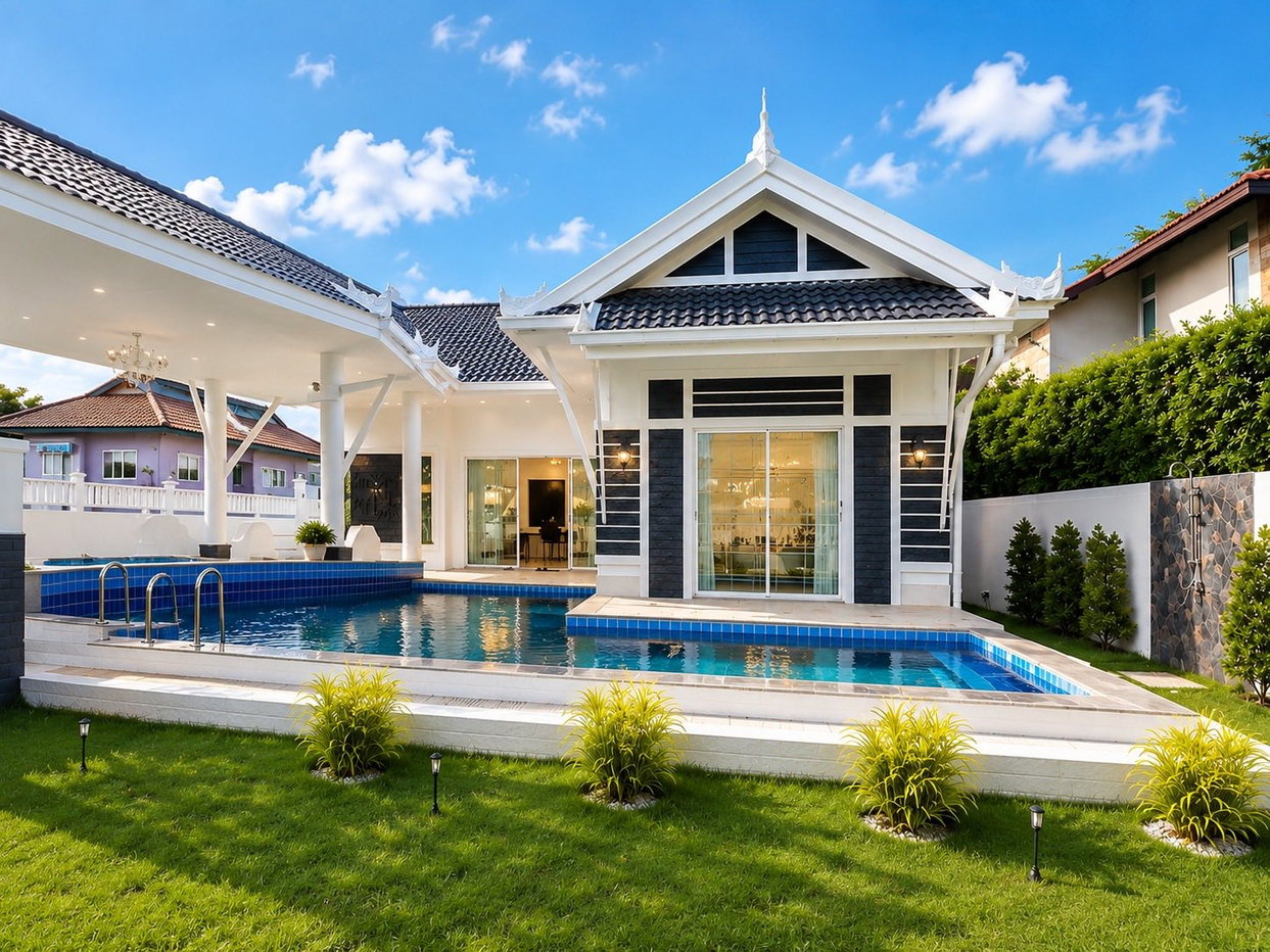 รูป House for Rent East Pattaya Fully Furnished - รูปที่ 7/9
