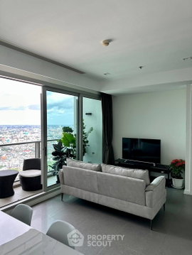 คอนโด 1 ห้องนอน ชั้นสูง 55 ขนาด 62 ตร.ม. โครงการ The River Condominium ใกล้ BTS สะพานตากสิน 400 ม. (ID 1293231)