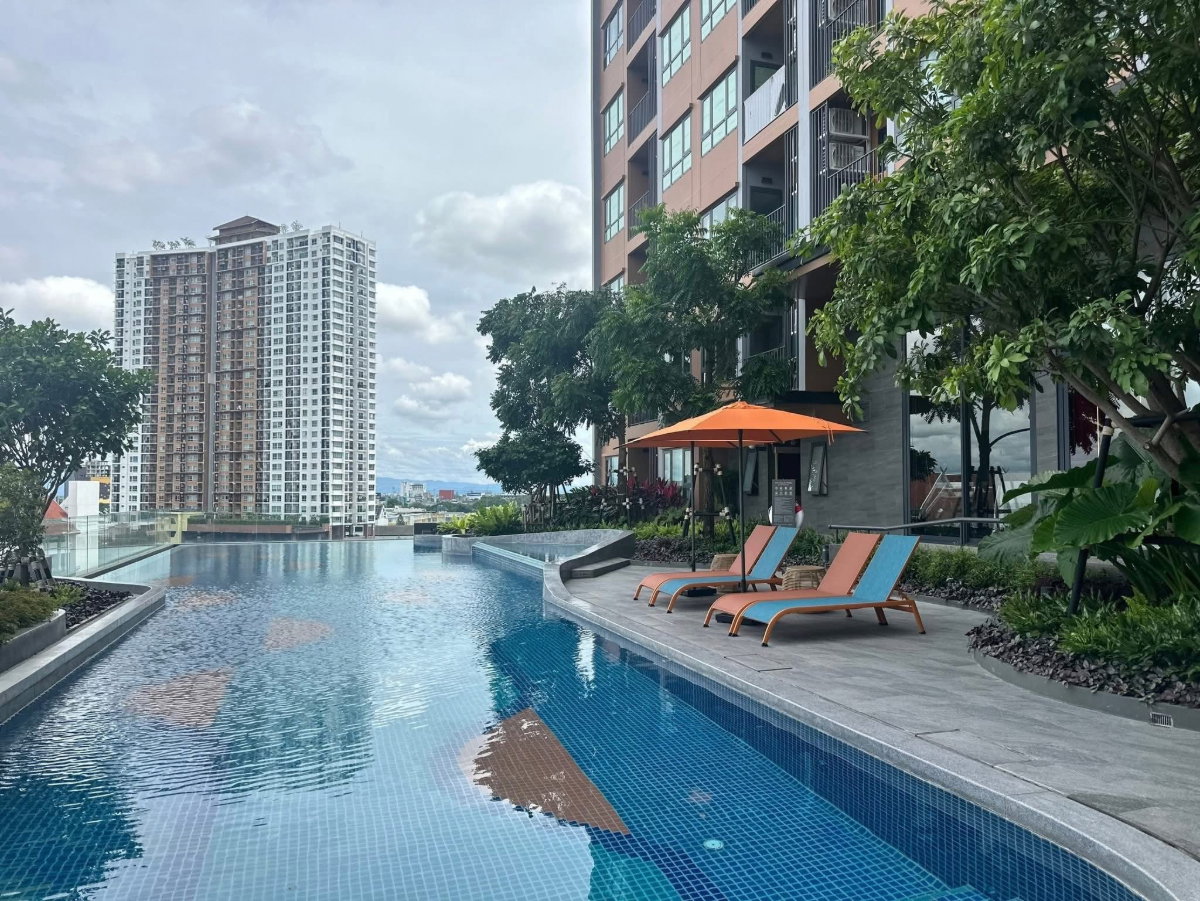 รูป R-084 The Base Height Chiangmai by Sansiri ห้องนี้วิวดอยสุเทพ คอนโดหรูทำเลดี ใกล้ Central Festival Chiang Mai เพียง 3 นาที - รูปที่ 4/16