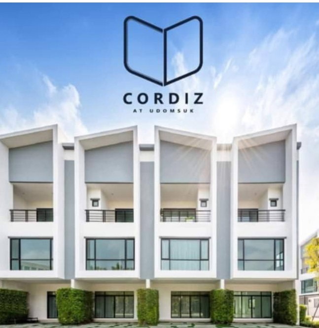 รูป 🔥 ขาย ทาวน์โฮมหมู 3 ชั้น✅ คอร์ดิซ อุดมสุข (CORDIZ Udomsuk) ใกล้รถไฟฟ้า BTS สถานีอุดมสุข และรถไฟฟ้าสายสีเหลือง สถานีศรีอุดม - รูปที่ 1/17