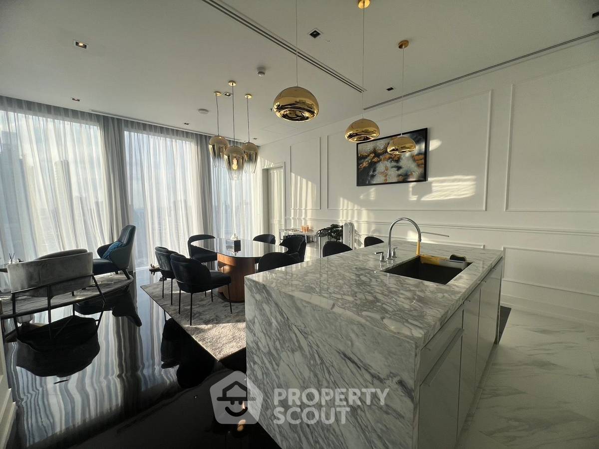 รูป คอนโด 2 ห้องนอน ชั้น 34 ขนาด 124 ตร.ม. ที่ The Ritz-Carlton Residences ใกล้ BTS ช่องนนสี้ 100 ม. (ID 1547055) - รูปที่ 7/27