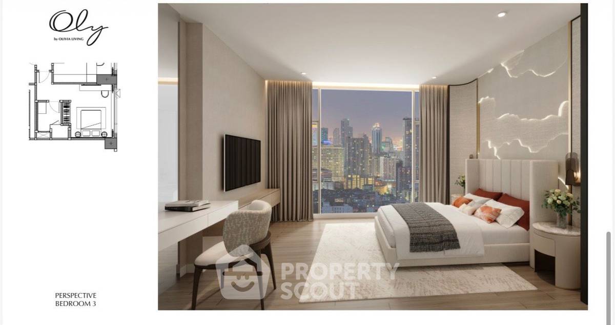 picture 4-BR Condo at One 89 Wireless near MRT Lumphini (ID 2673510) - 3/10