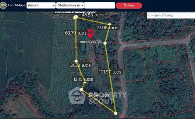 รูป ที่ดินสำหรับปล่อยขาย 4,432 ตารางเมตร แถว ใกล้ นิมมานเหมินท์ (ID 2958072) - รูปที่ 4/5