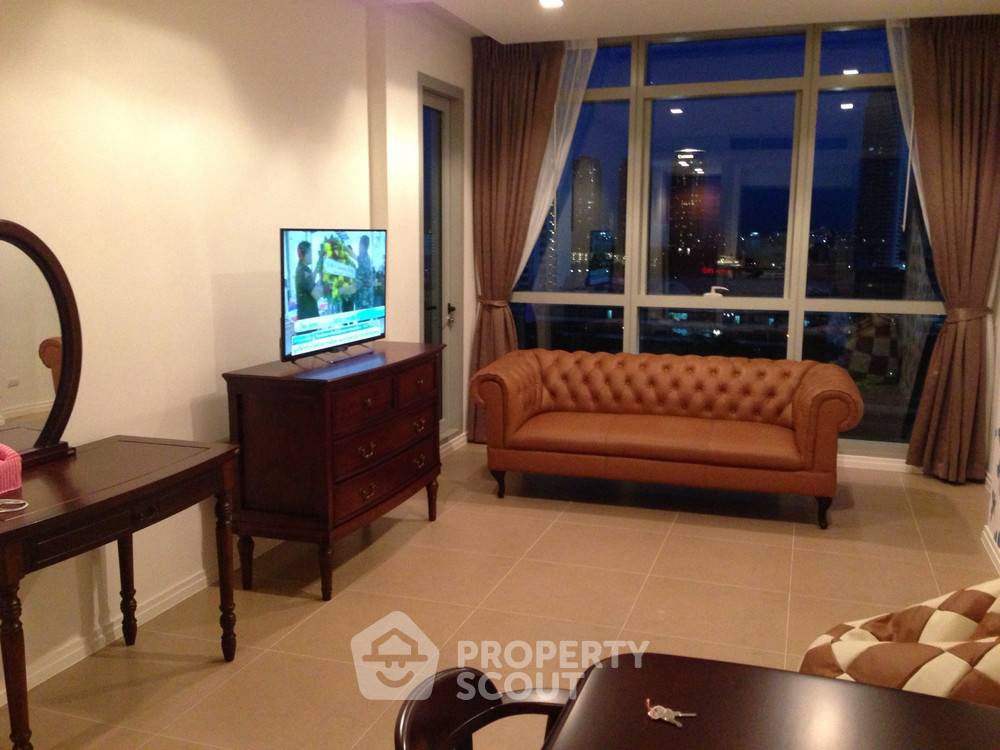 รูป คอนโด 1 ห้องนอน ขนาด 69 ตร.ม. ที่ The River Condominium 400 ม. ถึง BTS สะพานตากสิน (ID 385026) - รูปที่ 1/4