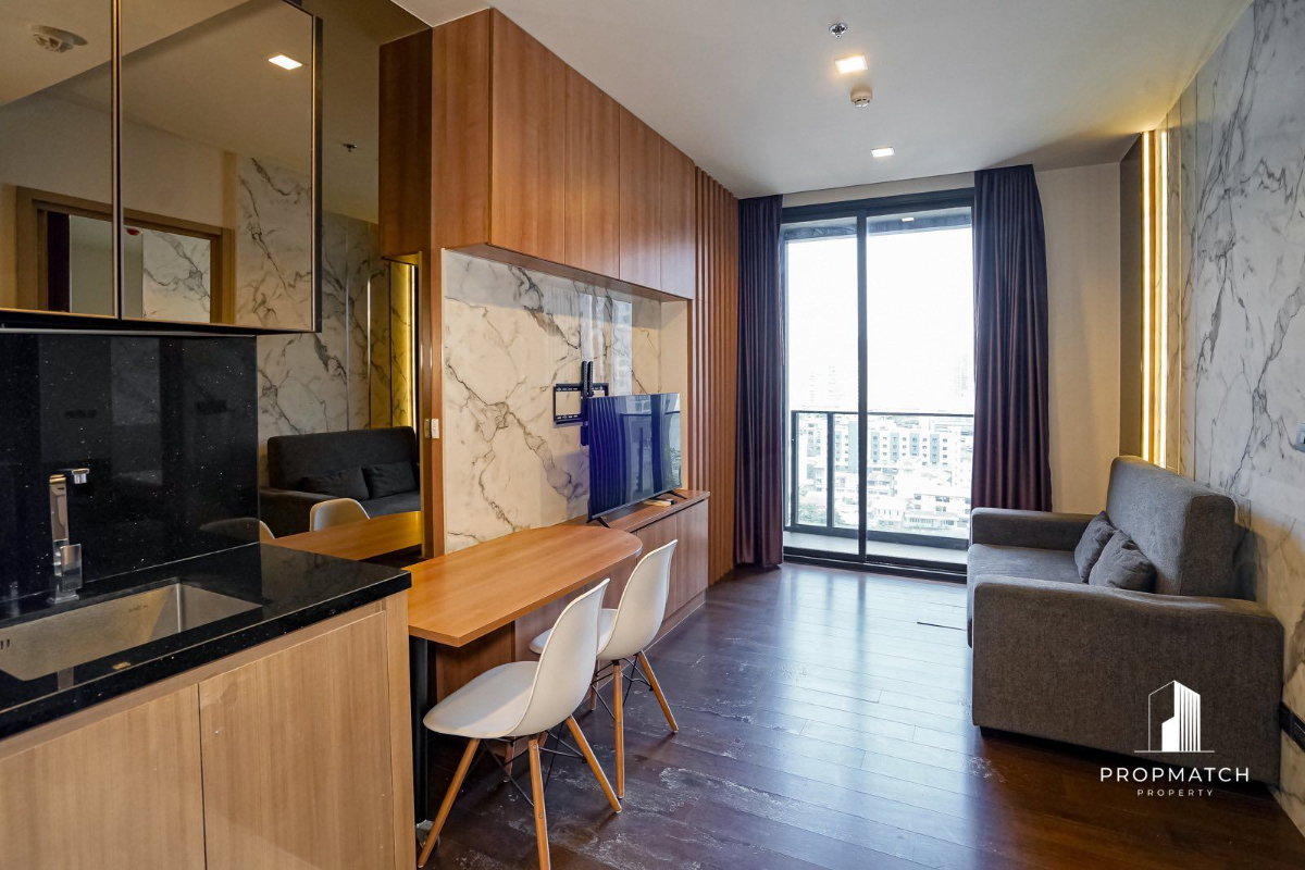 รูป PM038026 ✨Flash Deal ✨ The Line Ratchathewi (1Bed 1Bath 34 SQM.) พร้อมอยู่ ! เพียง 22,000 บาทต่อเดือน Tel.0981315848 @propmatch - รูปที่ 1/8