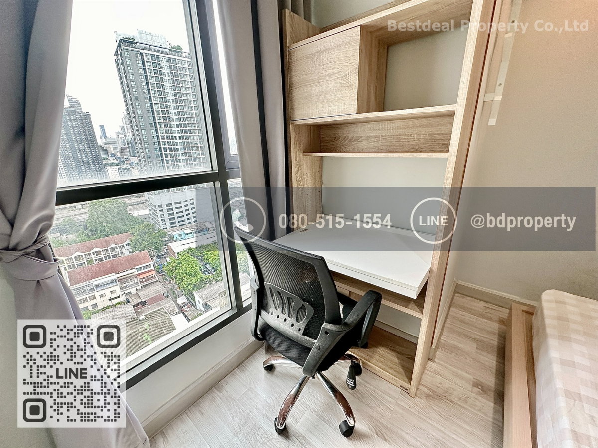 รูป Bestdeal ขายด่วน ห้องสวย เฟอร์ครบ 1Bedroom ขายเพียง 3.89  ล้านเท่านั้น  ห้องสวย ราคาดีที่สุดขาดทุนหลายแสน  ใกล้MRT และ เซ็นทรัลพระราม 9 เพียง 80 ม. - รูปที่ 10/15