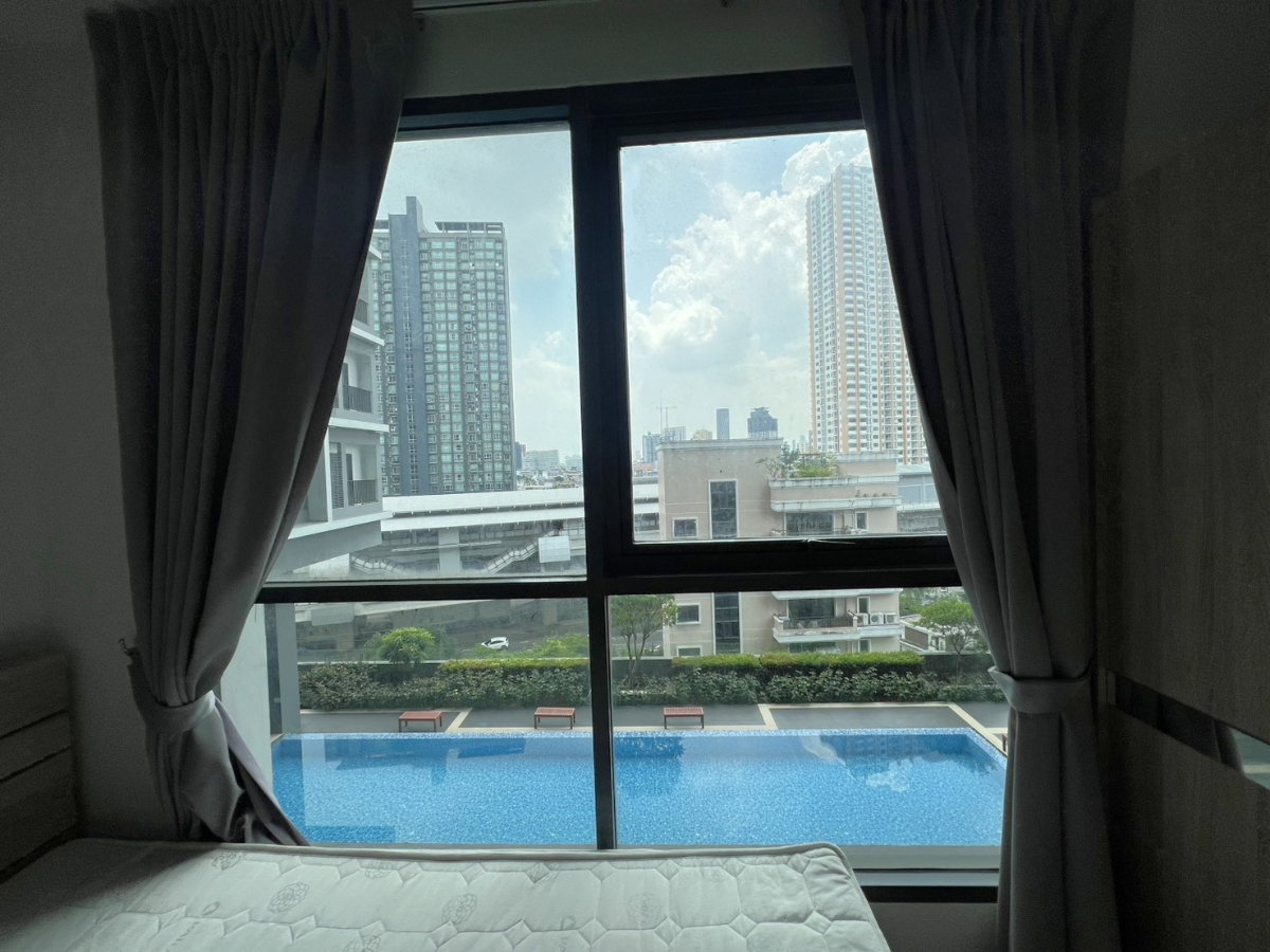 รูป ให้เช่า คอนโดไอดีโอ โมบิ สาทร (Ideo Mobi Sathorn) 23 ตรม. วิวสระว่ายน้ำ สวยมาก ใกล้ BTS กรุงธนบุรี - รูปที่ 1/7