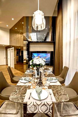 Condos for rent : High-Floor 2-BR 147 Sqm Condo At Belle Grand Rama 9, MRT Phra Ram 9 (ID 2840404)