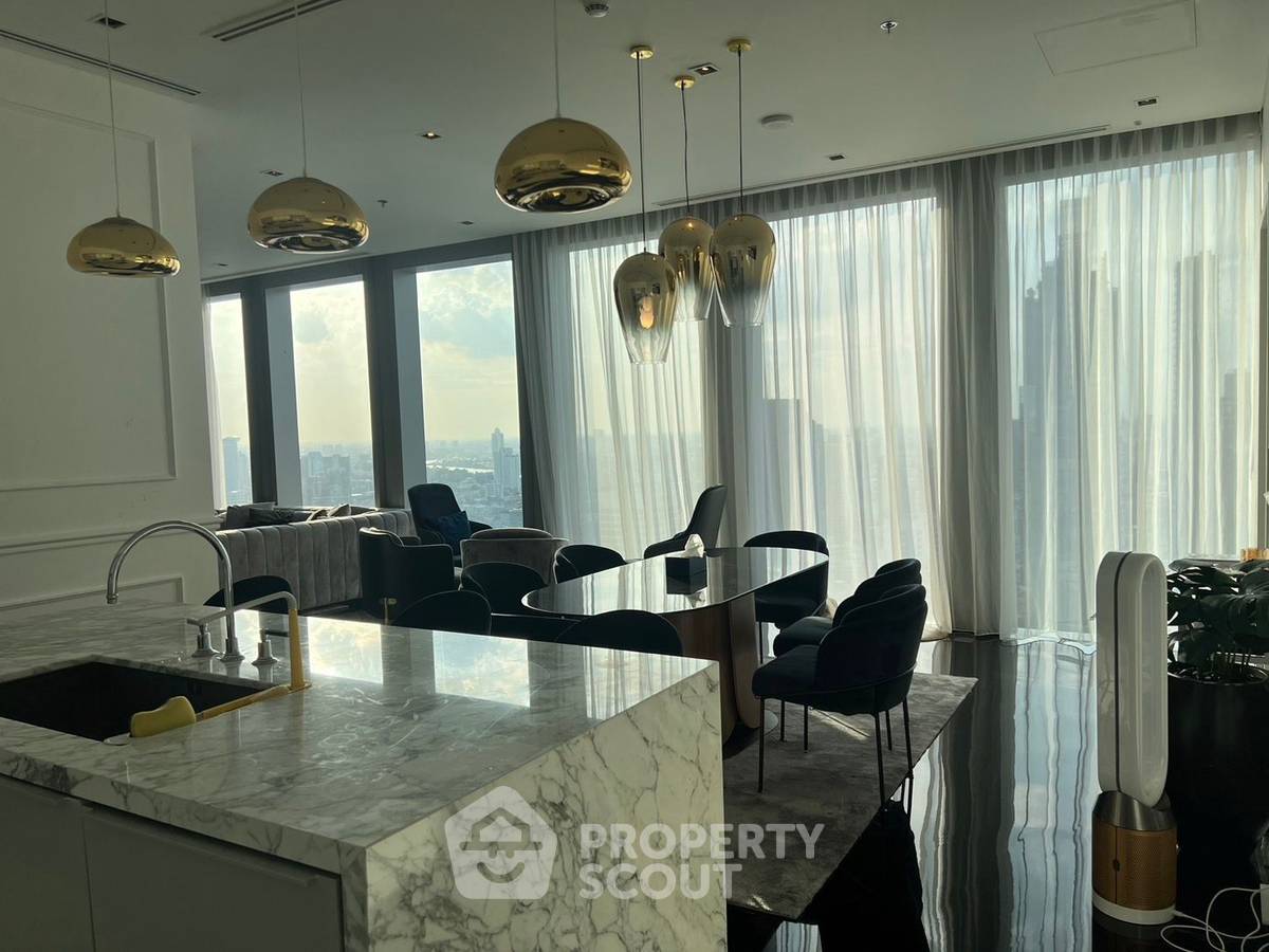 รูป คอนโด 2 ห้องนอน ชั้น 34 ขนาด 124 ตร.ม. ที่ The Ritz-Carlton Residences ใกล้ BTS ช่องนนสี้ 100 ม. (ID 1547055) - รูปที่ 8/27