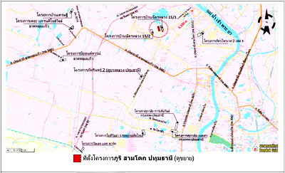 Townhouses for sale Sam Khok Pathumthani : TOWN HOUSE 16.3 Sq.w. Sam Khok Pathumthani for 1.8M