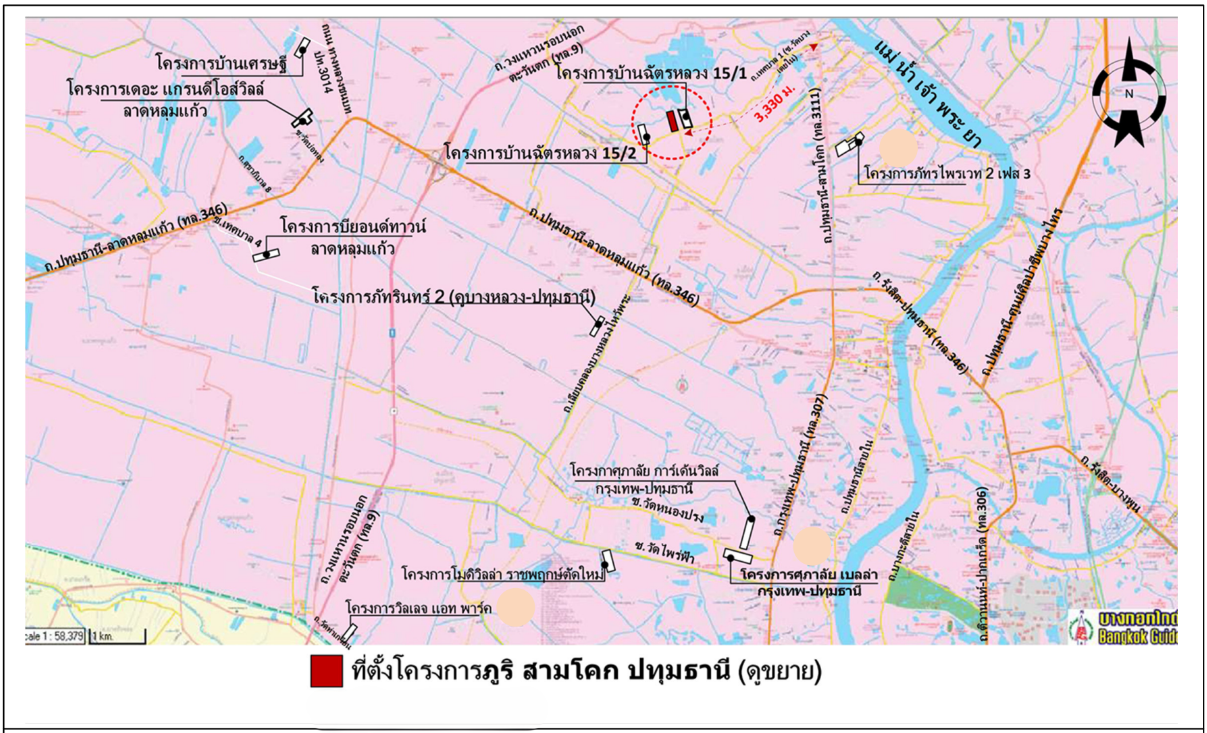 picture TOWN HOUSE 16.3 Sq.w. Sam Khok Pathumthani for 1.8M - 1/19