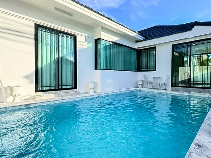 picture Corner Pool Villa for Sale Nong Prue East Pattaya - 24/25