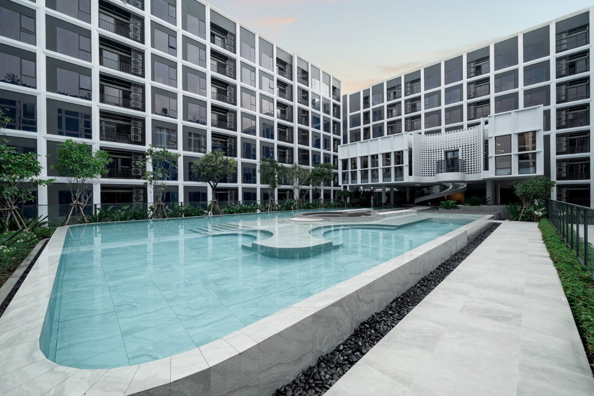 รูป 🚪ห้องสวยฟังก์ชันเป๊ะ พร้อมเฟอร์นิเจอร์แต่งครบแบบ Fully Furnished ที่ Chapter One More Kaset เริ่ม 2.83 ล้าน* 💚 Line: @whitesand - รูปที่ 9/10