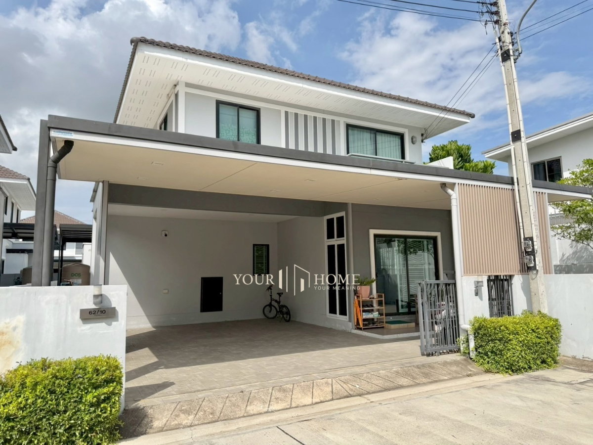รูป [ขาย] บ้านเดี่ยวหลังมุม 64 ตร.ว. มณีรินทร์ ไพรเวซี่ อ่างศิลา ใกล้เซ็นทรัลและบางแสน - รูปที่ 2/25