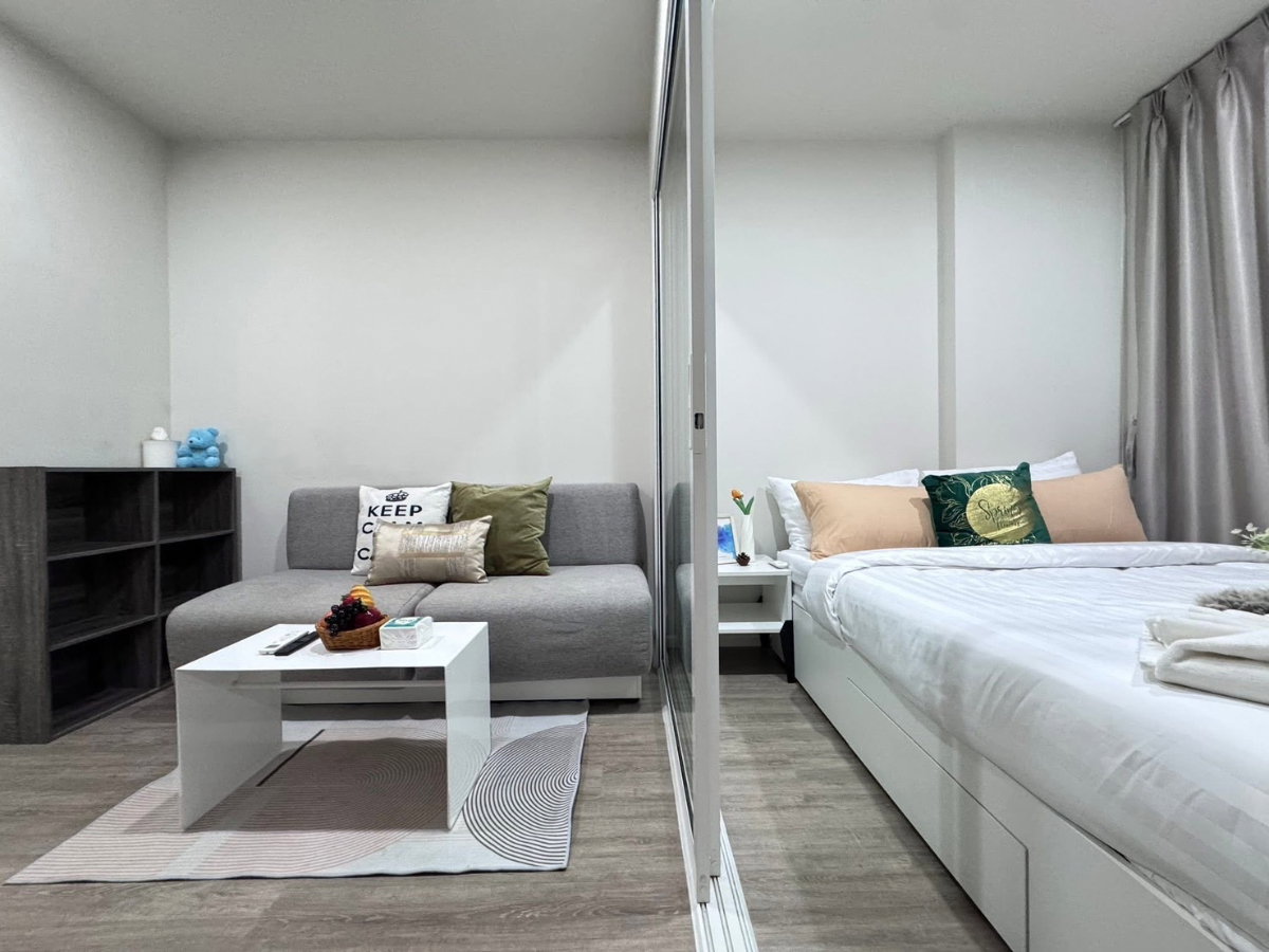 รูป ให้เช่า Blue Phahonyothin 35 | 1 ห้องนอน 24.32 ตร.ม. | ชั้น 6 วิวทิศใต้ | BTS รัชโยธิน | 13,000 บ./เดือน - รูปที่ 3/10