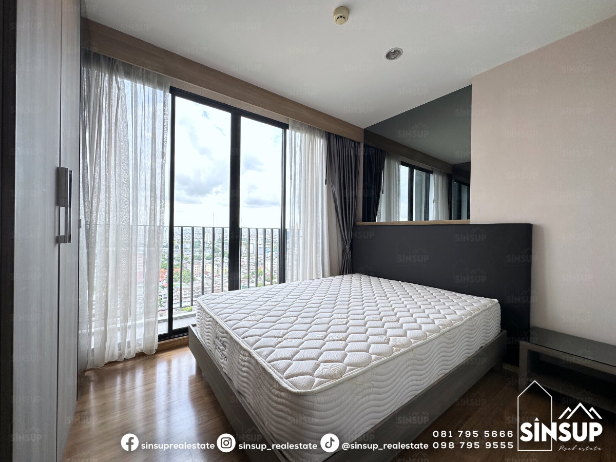 รูป ⭐️ ให้เช่า 𝐓𝐡𝐞 𝐓𝐫𝐞𝐞 𝐈𝐧𝐭𝐞𝐫𝐜𝐡𝐚𝐧𝐠𝐞 วิวสวยอลังการ เห็นแม่น้ำเจ้าพระยา 🌅 ห้องกว้าง ครัวแยกเป็นสัดส่วน พร้อมเข้าอยู่ - รูปที่ 3/9