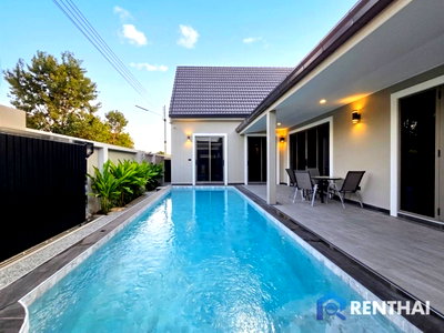 Houses for sale Bang Lamung Chonburi : Nordic Park Pool Villas sits in the peaceful Map Prachan