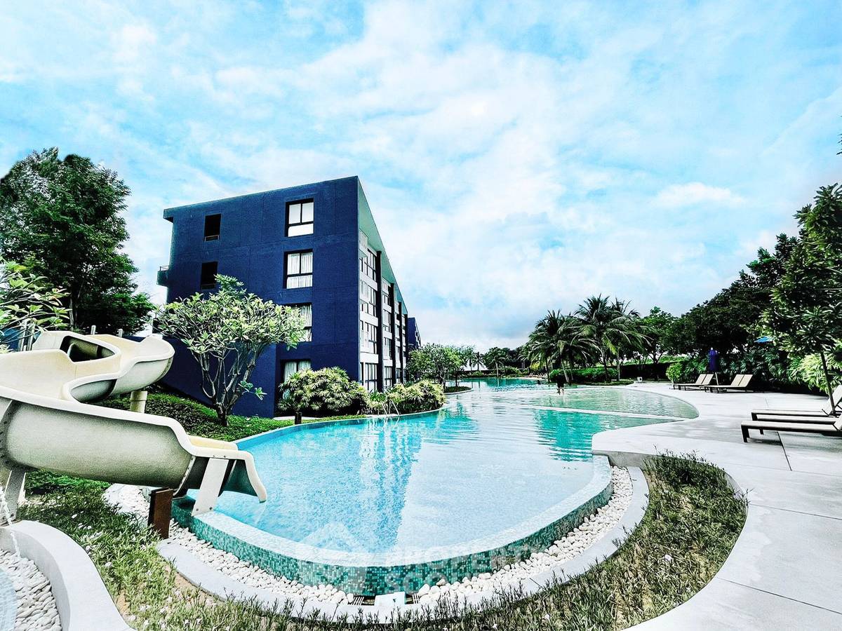 รูป คอนโด 1 ห้องนอน Baan Thew Talay Blue Sapphire Cha Am ใกล้หาดชะอำ ชั้น 10 ขนาด 38 ตร.ม. (ID 1385239) - รูปที่ 1/5