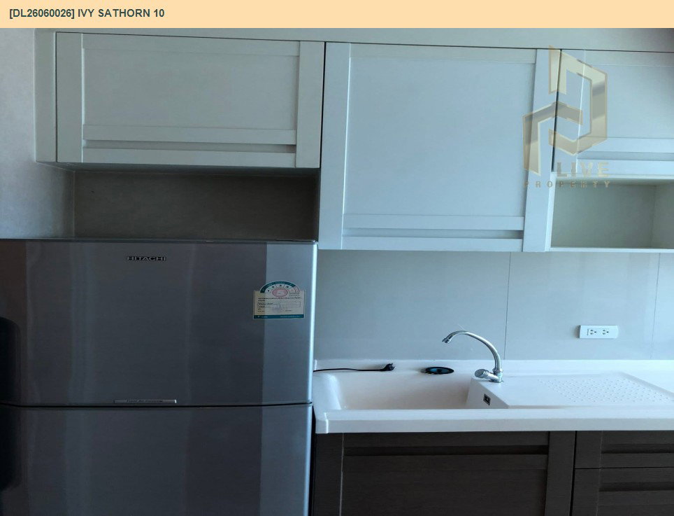 รูป DL26060026 ให้เช่าคอนโด ไอวี่ สาทร 10 (Ivy Sathorn 10) ใกล้ BTS ช่องนนทรี พร้อมเข้าอยู่ โทรด่วน 0638692663 LineID @138fpvll - รูปที่ 13/13