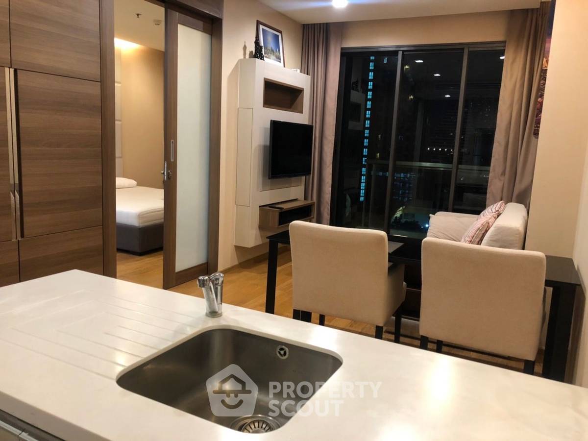 รูป คอนโด 1 ห้องนอน 46 ตร.ม. โครงการ The Address Sathorn ใกล้ BTS เซนต์หลุยส์ 200 ม. (ID 1833761) - รูปที่ 1/8