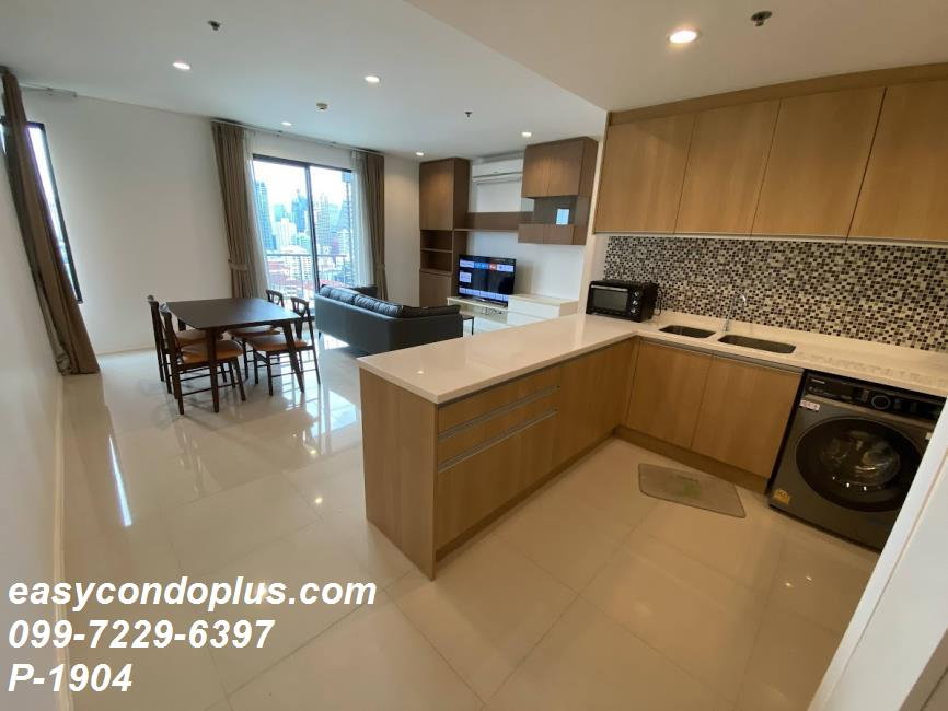 รูป P-1904 ห้องชั้นสูง • Villa Asoke • ใกล้ MRT เพชรบุรี 43,000 บาท | Line Id: @easycondoplus | 099-229-6397 - รูปที่ 10/15