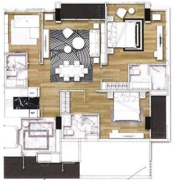 คอนโด 3-ห้องนอน ที่ มีลเลอร์ สุขุมวิท 40 ใกล้ BTS เอกมัย (ID 2393664)