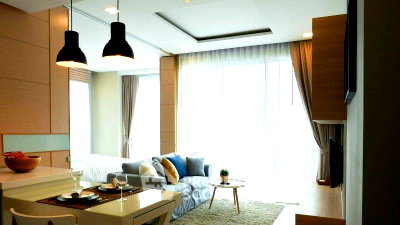 ขายคอนโด : คอนโด 1 ห้องนอน โครงการ Cetus Beachfront ชั้น 25 ใกล้ชายหาดจอมเทียน (ID 1540002)