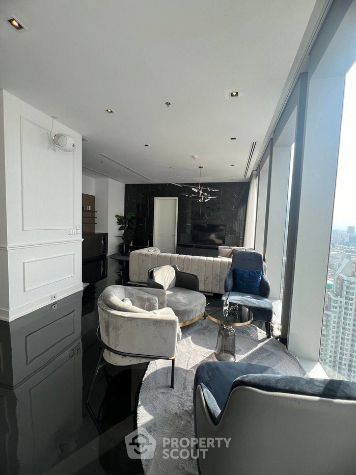 รูป คอนโด 2 ห้องนอน ชั้น 34 ขนาด 124 ตร.ม. ที่ The Ritz-Carlton Residences ใกล้ BTS ช่องนนสี้ 100 ม. (ID 1547055) - รูปที่ 3/27