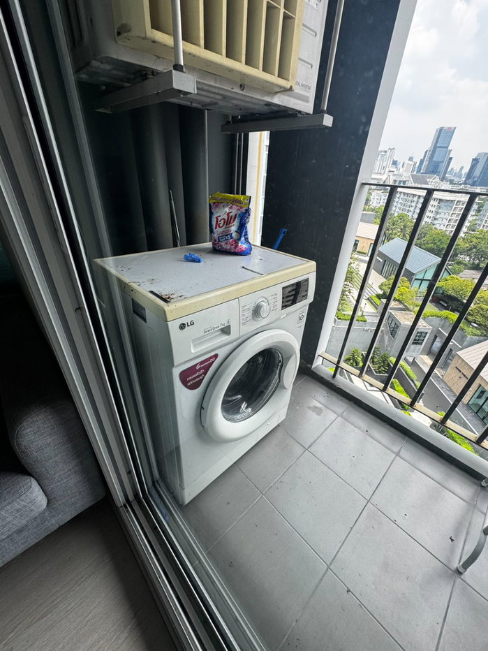 รูป [For Rent] Chapter One ECO Ratchada-Huai Kwang 1 ห้องนอน 1 ห้องน้ำ *สนใจติดต่อ Line @280ptgmm - รูปที่ 9/9