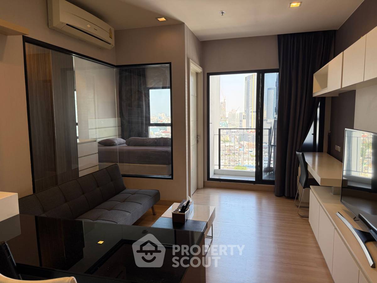 รูป คอนโด 1 ห้องนอน 38 ตร.ม. ชั้นสูง 22 ใน Urbano Absolute ใกล้ BTS กรุงธนบุรี 400 ม. (ID 2133503) - รูปที่ 2/5