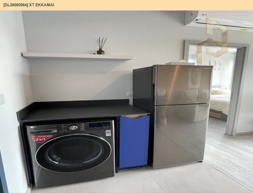 รูป DL26060064 ให้เช่าคอนโด เอ็กซ์ที เอกมัย (XT EKKAMAI) ใกล้ BTS เอกมัย พร้อมเข้าอยู่ โทรด่วน 0653619502 LineID @217jgcbp - รูปที่ 8/8