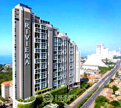 คอนโดให้เช่า : คอนโด 1 ห้องนอน รับสัตว์เลี้ยง The Riviera Jomtien ชั้น 25 (ID 2391271)