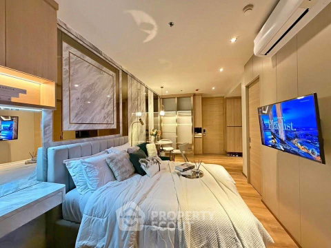 คอนโด 1 ห้องนอน ชั้นสูง 37 ที่ Park Origin พร้อมพงษ์ ใกล้ BTS พร้อมพงษ์ (29 ตร.ม.) (ID 2910781)