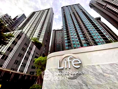 คอนโดให้เช่า : คอนโด 1-ห้องนอน ที่ ไลฟ์ อโศก - พระราม 9 ใกล้ MRT พระราม 9 (ID 2296118)