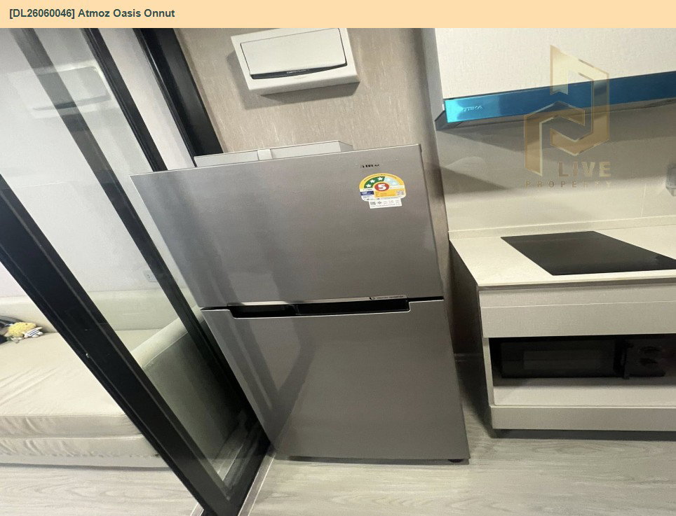 รูป DL26060046 ให้เช่าคอนโด แอทโมซ โอเอซิส อ่อนนุช (Atmoz Oasis Onnut) ใกล้ - พร้อมเข้าอยู่ โทรด่วน 0638692663 LineID @138fpvll - รูปที่ 7/14